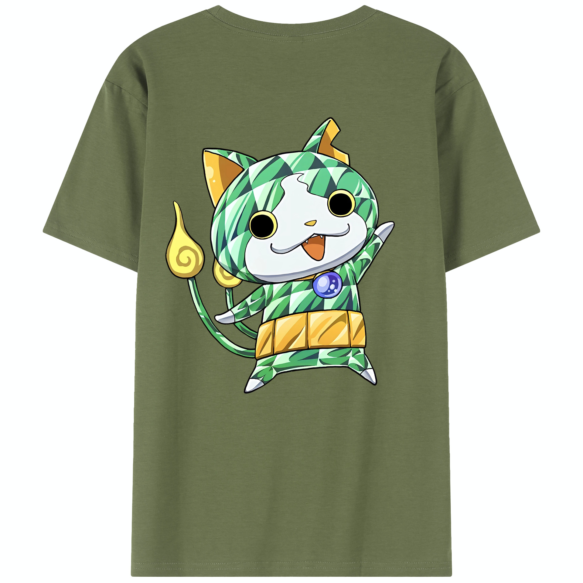 （画像用） 妖怪ウォッチ Yo-kai Watch 綿100％半袖Tシャツ（背面プリント）